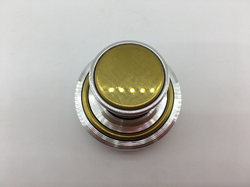 Оснастка для печати полуавтоматическая металлическая Ника-кнопка